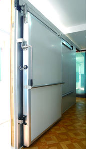 Koude Kamer Vriezer Lopen Koelkast Aluminium Handmatige Automatische Volledige Half Begraven Dubbelscarnierende Swing Schuifdeur Fabrikant - Product Image 2