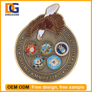 Águila metal souvenir personalizada réplica de monedas para la venta - Product Image 1