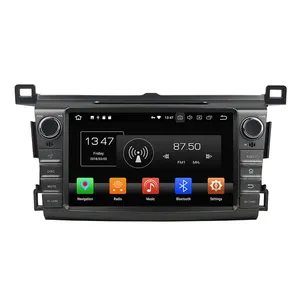 7" Android 9.0 system touch screen car dvd player for Toyota RAV4 2013-2017 Built-in WIFI Radio GPS 4+64GB