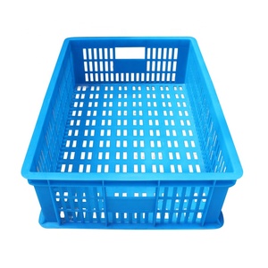 Casse di plastica leggere del canestro di stoccaggio ventilato del canestro della maglia di plastica del supermercato di QS <span class=keywords><strong>per</strong></span> <span class=keywords><strong>frutta</strong></span> e verdura - Product Image 6