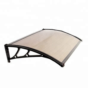 Auvent de Style français 600x600mm, abri de porte avant, toutes saisons, pour 5 ans - Product Image 1