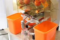 Automatische industrielle Orangensaft-Extraktor-Zitrus saft maschine
