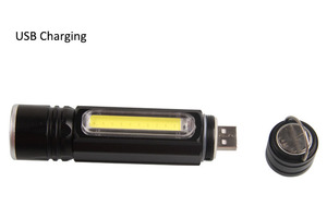 Đèn Pin Nam Châm Thu Phóng Được Bằng Hợp Kim Nhôm Đèn Pin COB Led 10W T6 Để Cắm Trại - Product Image 4