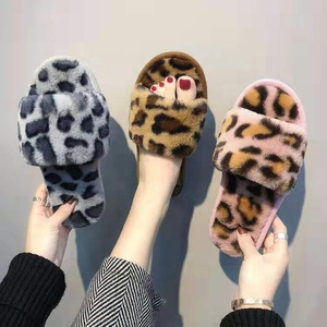 2019 di stile Della Corea di modo di scarpe per la casa pantofole giallo sveglio sexy della stampa del leopardo scivoli <span class=keywords><strong>sandali</strong></span> - Product Image 6