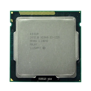 Voor Intel Xeon Cpu <span class=keywords><strong>Processor</strong></span> E3-1235 (8M Cache, 3.20 Ghz) 1155lga, Sr00j - Product Image 1