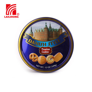 Cookie 340g China Sweet Cookies Factory Italian Customized Shortbread Cookies Turkish Butter Cookies