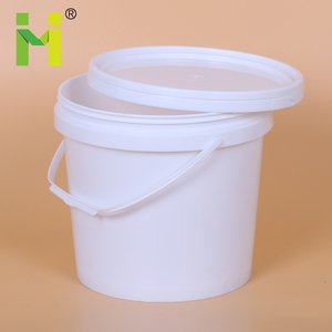 High Quality 1L 2L 3L 4L 5L <strong>White</strong> Round Plastic Chemical / Food Grade <strong>Bucket</strong> with Lids - Product Image 4