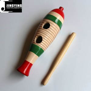 Série de percussions Orff en gros, instruments de percussion pour enfants, percussions de poisson et de <span class=keywords><strong>grenouille</strong></span>, <span class=keywords><strong>guiro</strong></span> - Product Image 2