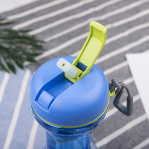 En gros 680G En Plastique Haltère de Sport Bouteille D'<span class=keywords><strong>eau</strong></span> Avec de La Paille Chaude Potable bouteille D'<span class=keywords><strong>eau</strong></span> - Product Image 4