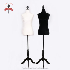 Maniquí de Mujer Tipo Busto de Espuma Cubierto con Varias Telas - Product Image 5