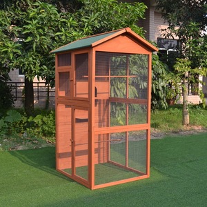 Grand perroquet debout en bois Pigeon House produits pour animaux de compagnie nidification oiseau volière <span class=keywords><strong>Cage</strong></span> - Product Image 5