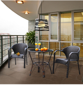 Barra de hierro jaula de alambre decoración anillo moderno colgante led <span class=keywords><strong>E27</strong></span> lámpara colgante - Product Image 6