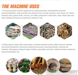 Weiwei aserradero de aserrín de <span class=keywords><strong>madera</strong></span> pequeña chips crusher rama cob molino <span class=keywords><strong>para</strong></span> la biomasa de grano pequeño máquina de pulir - Product Image 6