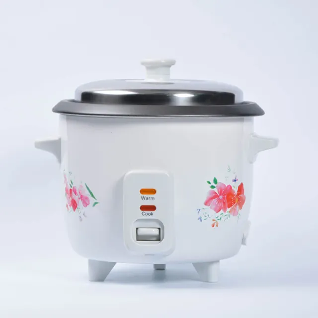 Fast Cook Removable Drum Rice Cooker with Steamer