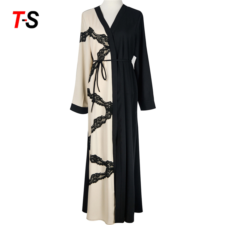 Классический цвет соответствия кружева мусульманское платье