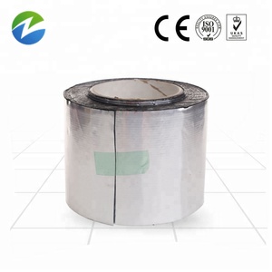Fabricación de china barato Conducto de <span class=keywords><strong>aluminio</strong></span> caucho <span class=keywords><strong>butilo</strong></span> <span class=keywords><strong>cinta</strong></span> impermeable - Product Image 3
