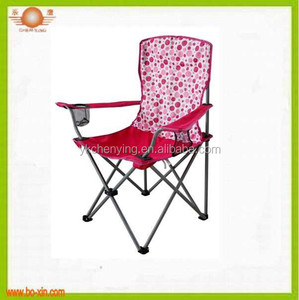 كرسي صيد قابل للطي للاستخدام الخارجي باللون الأسود مع شعار - Product Image 3
