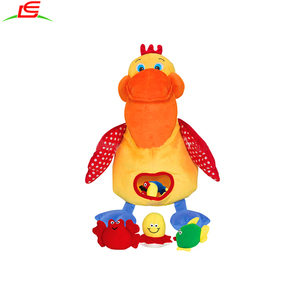 L'assurance de la Qualité ICTI grande bouche <span class=keywords><strong>rouge</strong></span> peluche pelican pour enfants jouet - Product Image 1