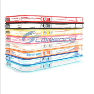 ShenZhen Bulk Cheap Multicolor Clear Bumper Frame For iPhone 5 5G 5S