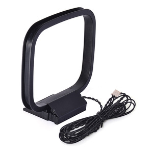 Antena de bucle AM <span class=keywords><strong>FM</strong></span>, miniconector de 3 pines para Sony HiFi Series, sistema de Audio sintonizador Receptor AV estéreo <span class=keywords><strong>Sharp</strong></span> - Product Image 1