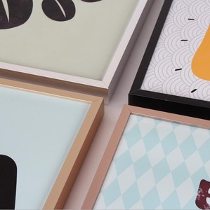 Hot bán 30x40cm Bạc E mực hình ảnh khung 25mm cạnh rộng giá rẻ hình ảnh Nguồn cung cấp với vật liệu kim loại - Product Image 4