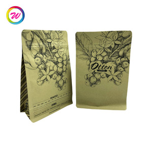 Tùy chỉnh độ ẩm bằng chứng đứng lên giấy thủ công túi Cà phê <span class=keywords><strong>Ziplock</strong></span> - Product Image 2