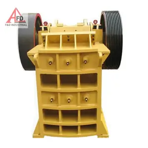 Small Jaw Rock Crusher Emas Sekunder Jaw Crusher Dapat Diandalkan Sistem Pelumasan