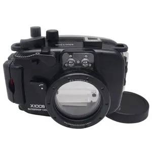 Mcoplus X-100S 40 米/130 英尺水下防水摄像机外壳适用于富士 X100S 相机的准确报警蜂鸣器