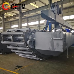 Phụ Tùng Máy Xúc Đổ Bộ Pontoons Bổ Sung Với Spuds Thủy Lực Cho Nước Sâu Trong Vòng 3 Mét - Product Image 1