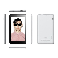Tablet Android RK3126 Termurah 7 Inci GSM GPS WiFi Terintegrasi, Aplikasi Android Gratis untuk Tablet PC