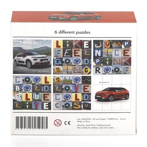 Đồ Chơi Cho 9 Mặt Câu Đố <span class=keywords><strong>Cube</strong></span> Đồ Chơi Giáo Dục Khối Giấy - Product Image 6