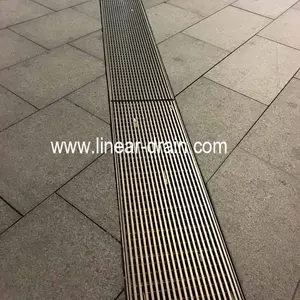 stainless steel wedge wire trench drain/ trench drain grate/outdoor grate
