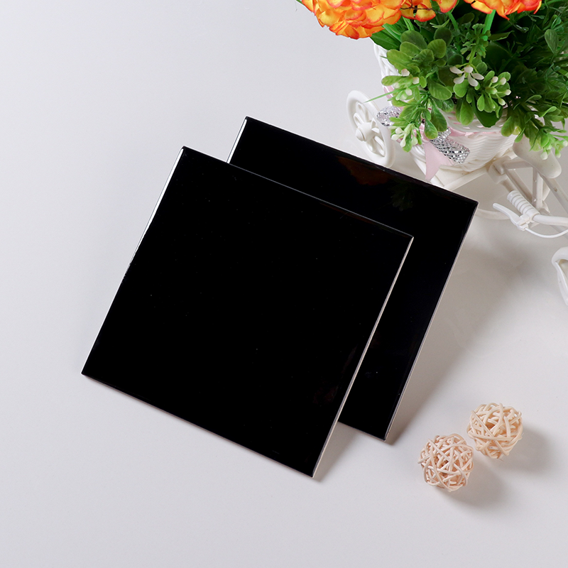 Classic Black 6X6 Inch 15X15cm Spanish