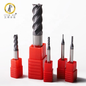 Máy Cắt Phay HRC58 Cacbua <span class=keywords><strong>4</strong></span> Sáo Máy Cán Phẳng - Product Image 4