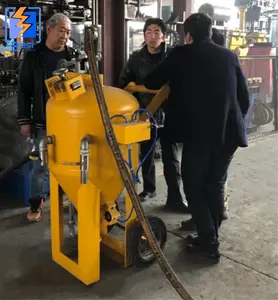 Machine de poinçonnage du sable en verre, sans poussière, de haute qualité, livraison gratuite, 2019