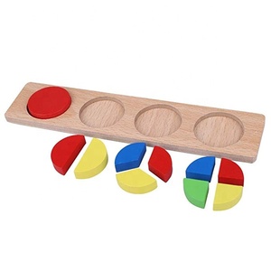 Câu Đố bằng gỗ Trí Tuệ Khối Đầu Giáo Dục Hình Dạng Hình Học Xây Dựng Lắp Ráp Đồ Chơi Học Tập Giảng Dạy Montessori Trợ - Product Image 6