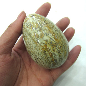 Œuf de cristal naturel poli en forme de <span class=keywords><strong>dinosaure</strong></span> <span class=keywords><strong>fossile</strong></span> pour la guérison, idéal pour un cadeau (vente en gros) - Product Image 3