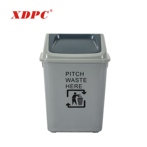 Cina la produzione di <span class=keywords><strong>plastica</strong></span> <span class=keywords><strong>10</strong></span> litro coperta moderna pattumiera piccolo cestino bidone della spazzatura con swing coperchio per uso domestico - Product Image 4