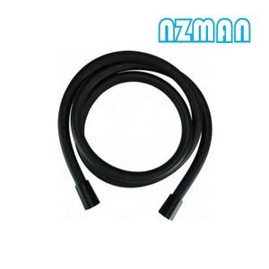 Tuyau de <span class=keywords><strong>douche</strong></span> <span class=keywords><strong>flexible</strong></span> en <span class=keywords><strong>PVC</strong></span> noir robuste NZMAN, 59 pouces (1,5 m), pièce de rechange pour pulvérisateur de <span class=keywords><strong>douche</strong></span> de salle de bain - Product Image 6