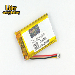 Connector 1,5-3 p 3,7 V 803050 1500 mAh high quality Lithium Polymer Li-ion battery Lipo battery - Product Image 3