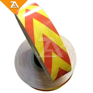 Giallo nero freccia riflettente del pavimento nastro adesivo riflettente per la sicurezza della carreggiata - Product Image 3
