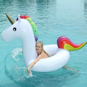 <span class=keywords><strong>Unicorno</strong></span> anello galleggiante galleggiante zattera galleggiante per bambini gonfiabile piscina galleggiante per bambini tubo di neve acqua strutture per divertimento - Product Image 2