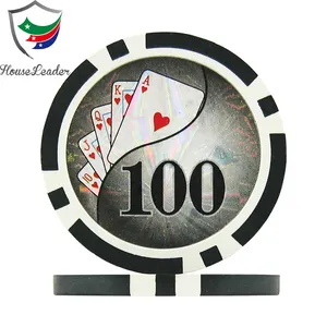11.5g Casino ucuz özel boş yazdırılabilir etiket toptan plastik kullanılan kil Poker cips