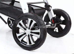 Xe đẩy em bé khung hợp kim nhôm cao cấp kiểu châu Âu, chất liệu polyester, có thể gấp gọn - Product Image 6