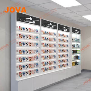 Espositore per Accessori per Telefoni Cellulari con Parete a <span class=keywords><strong>Doghe</strong></span> per Negozi - Product Image 4
