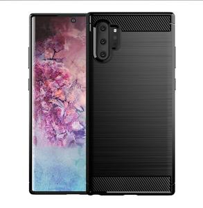 De fibra de carbono a prueba de golpes a prueba suave TPU cubierta de la caja del teléfono para <span class=keywords><strong>Samsung</strong></span> <span class=keywords><strong>Galaxy</strong></span> <span class=keywords><strong>Note</strong></span> <span class=keywords><strong>10</strong></span> <span class=keywords><strong>plus</strong></span> - Product Image 3