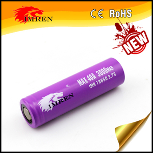 Imren 18650 3000 مللي أمبير 20a/40a 40a بطارية 3.7 فولت نارية هزاز 18650 ليثيوم أيون - Product Image 1