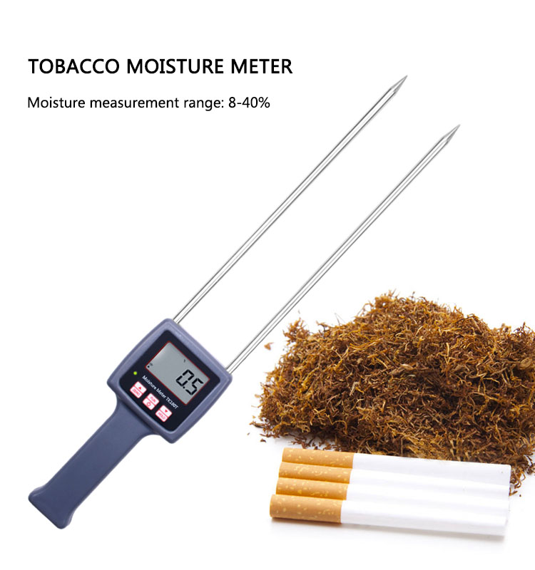 Portable Professional Digital Tobacco Moisture Meter TK100T – Accurate  Tobacco Leaf Tester for Reliable Moisture Measurement