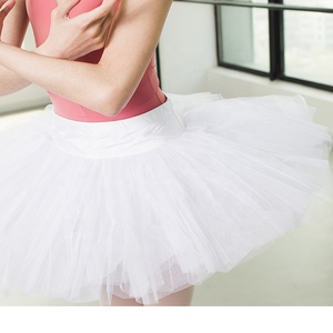 Vêtements de danse classique <span class=keywords><strong>pour</strong></span> adultes, tenue de scène professionnelle, jupe à sept couches, <span class=keywords><strong>tutu</strong></span> noir 100% polyester, tailles S-XL - Product Image 4