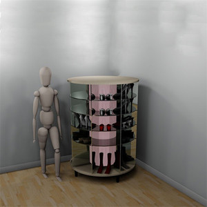 Espositore Girevole Autoportante Creativo per Negozi di <span class=keywords><strong>Scarpe</strong></span> e Stivali - Product Image 3